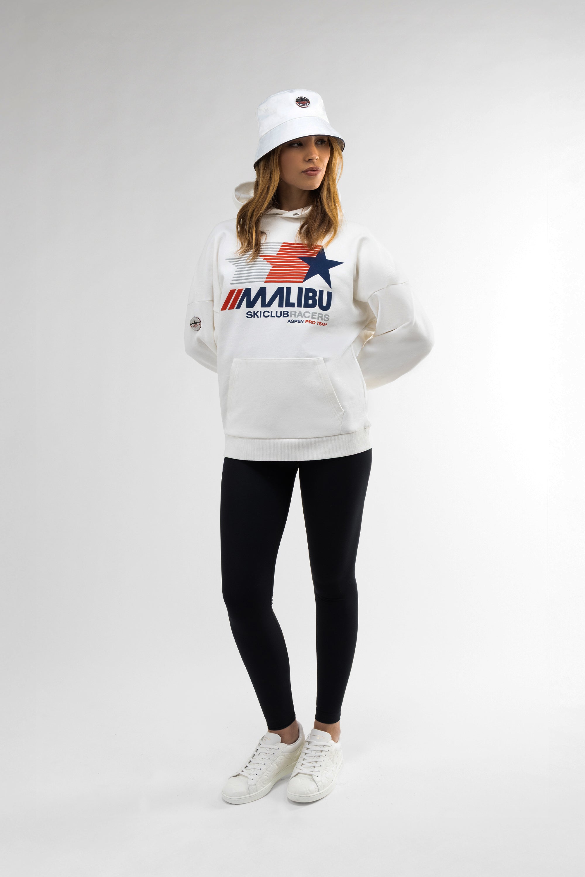 Malibu Racer Hoodie White
