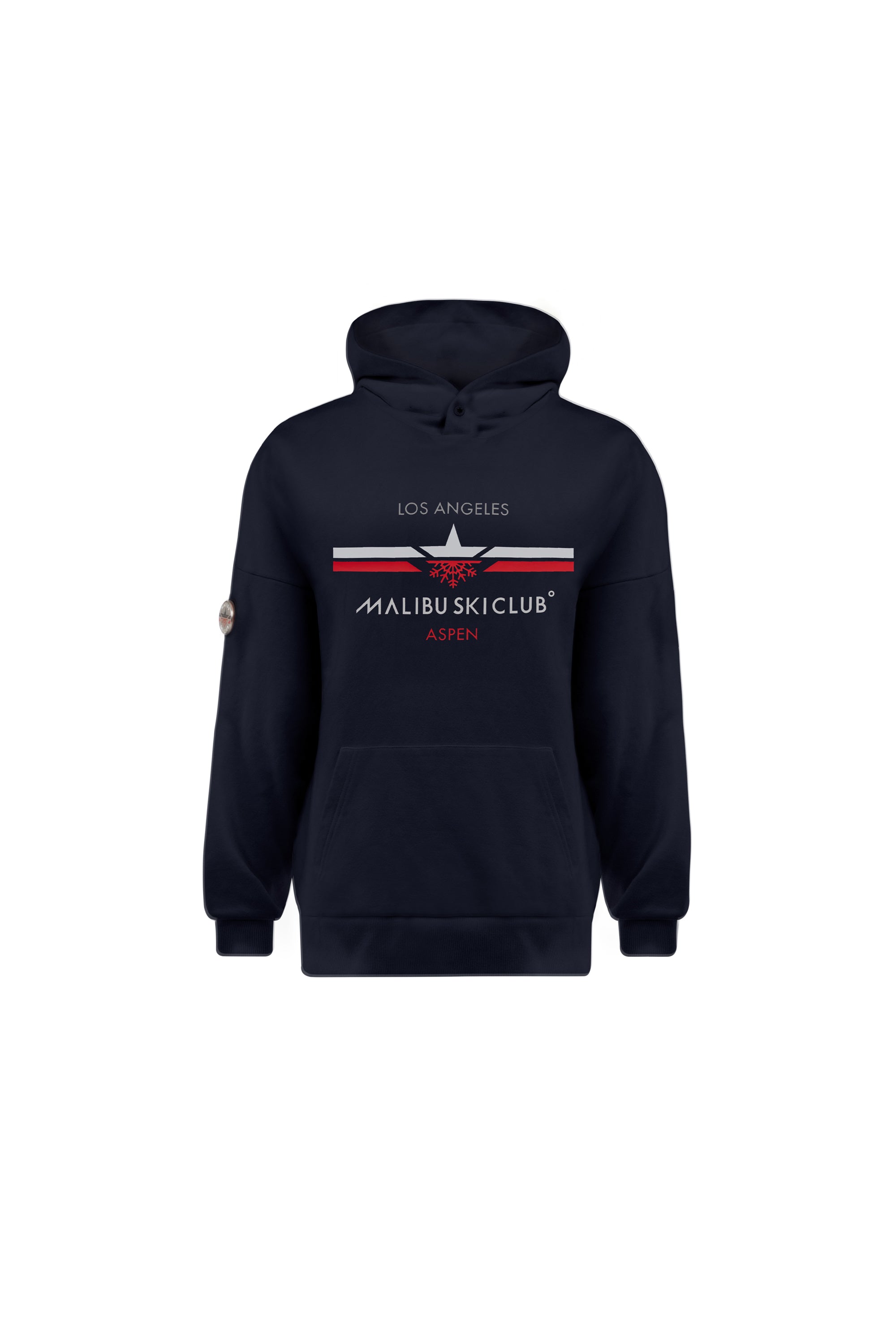 Snow Icon Hoodie Navy