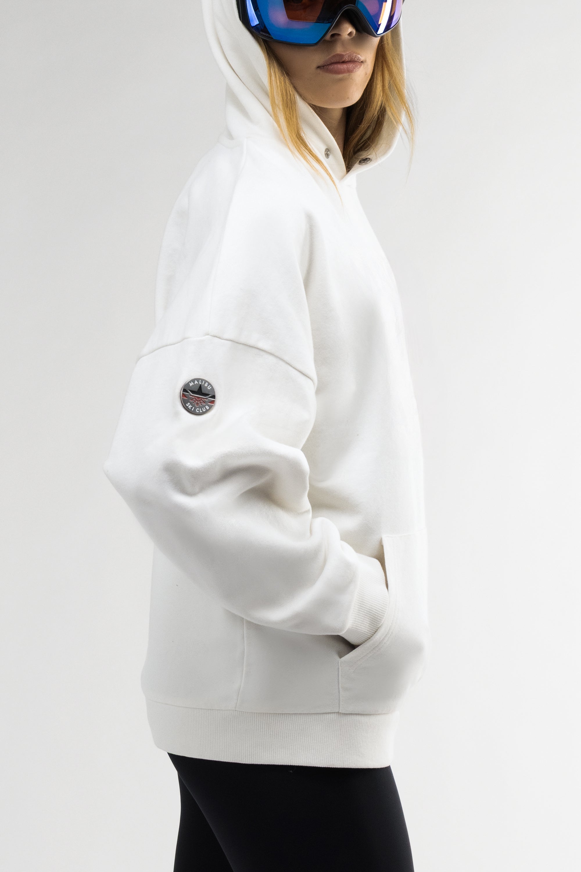 Classic 3D Hoodie White