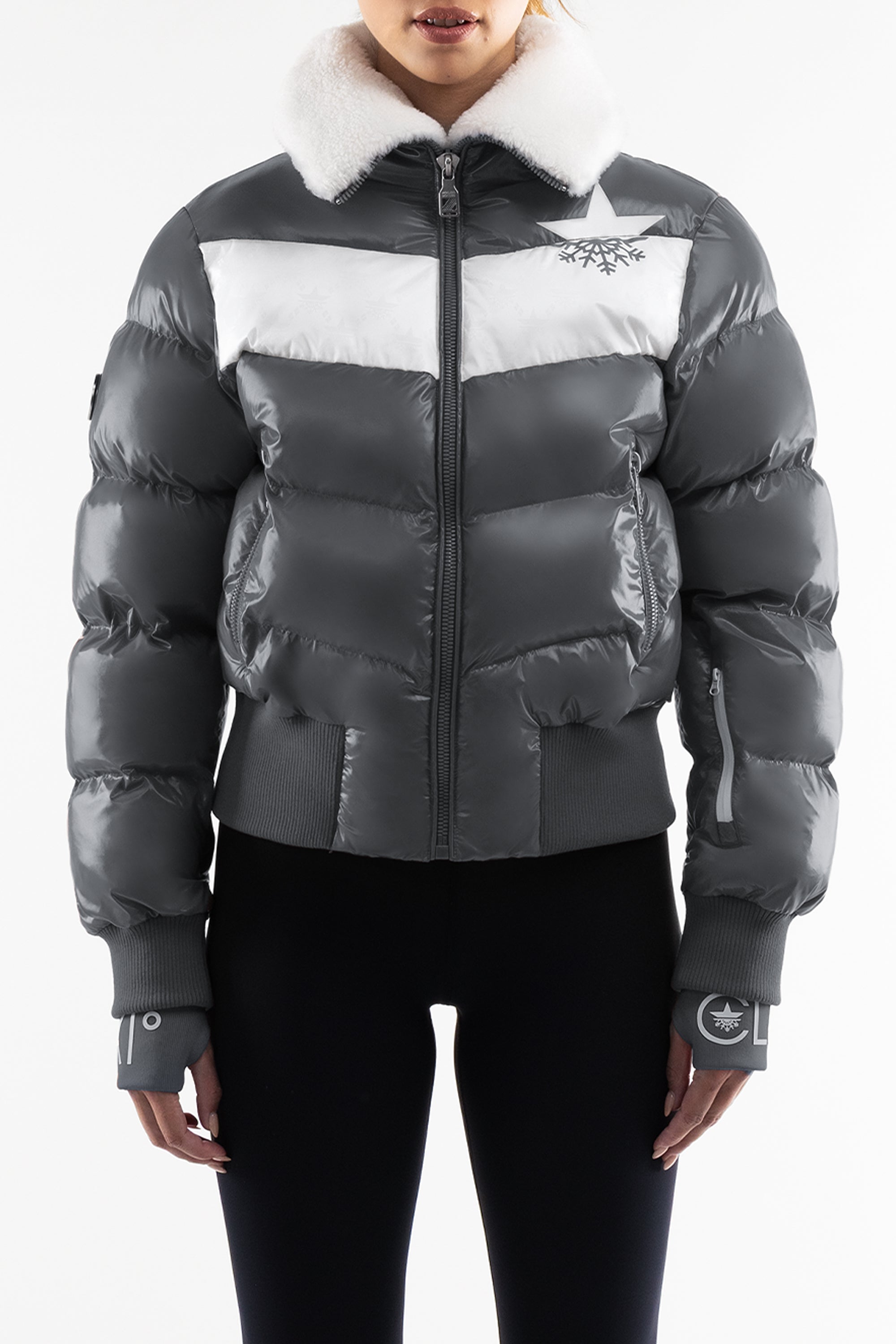 Apres Slick Bomber Grey