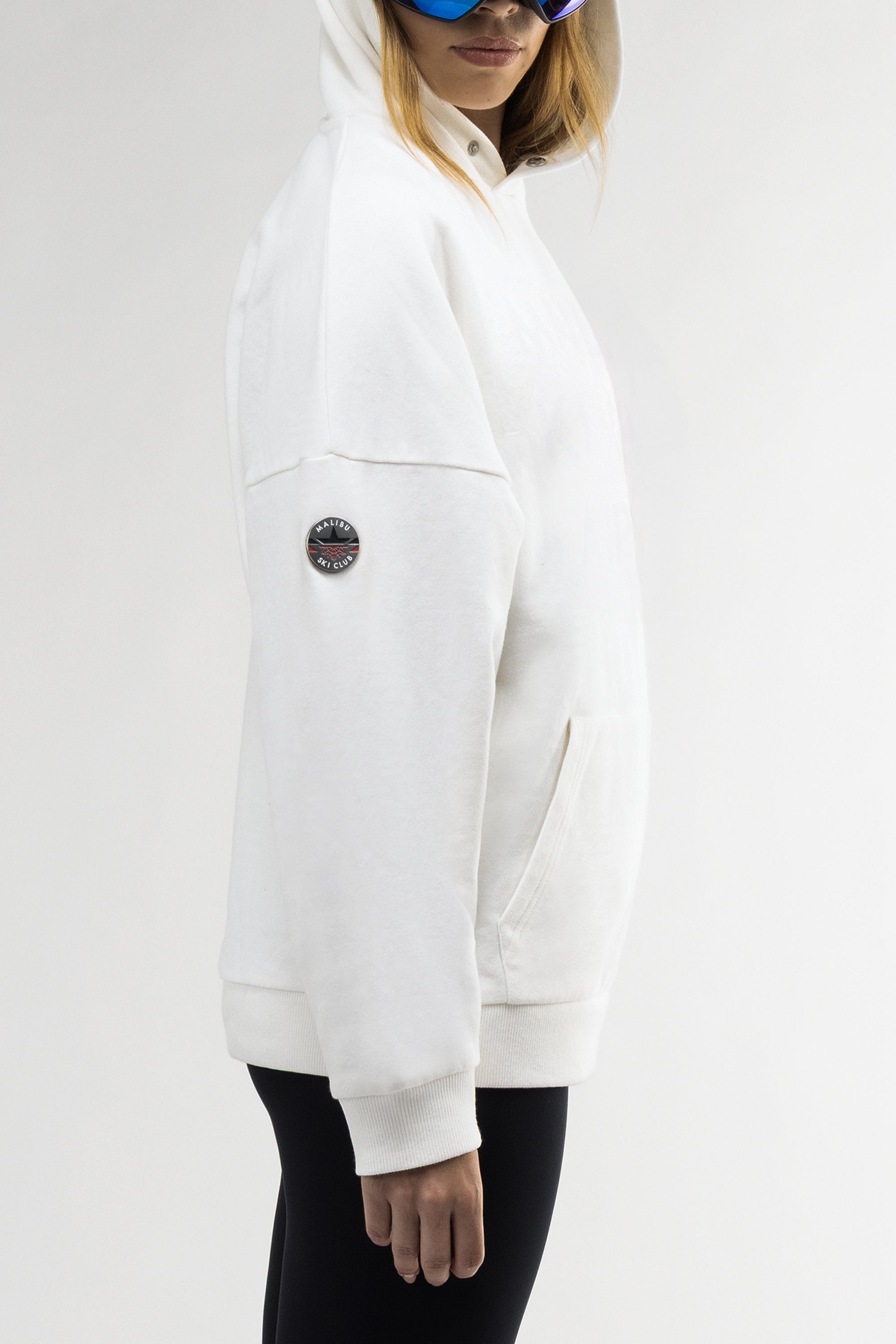 Classic 3D Hoodie White