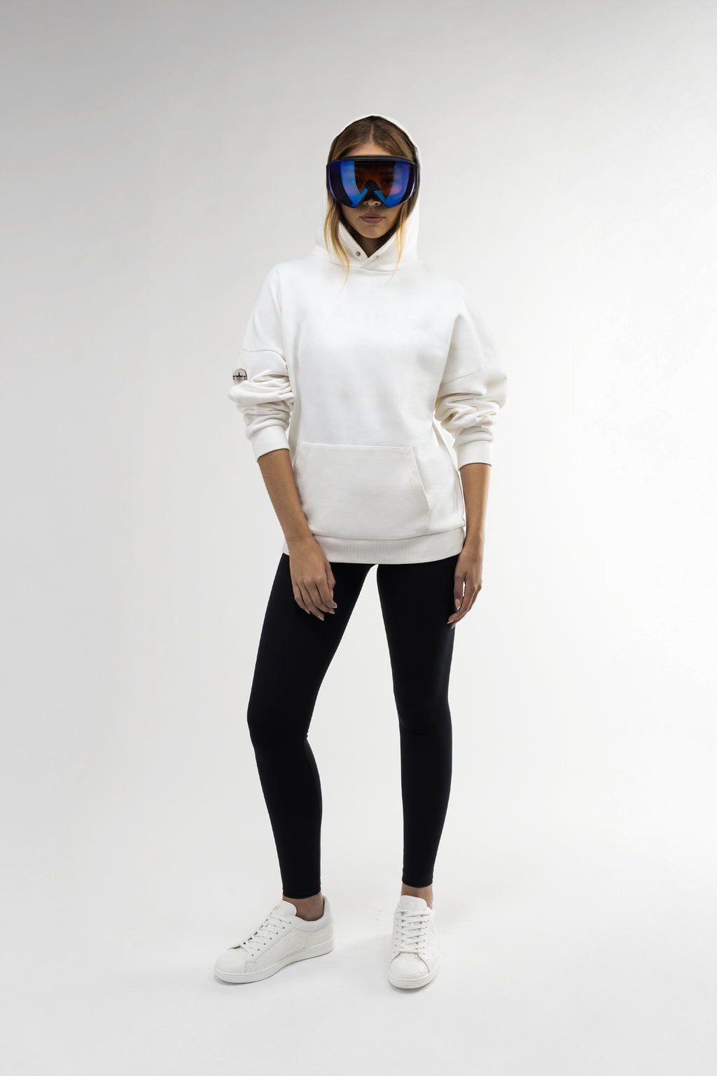 Classic 3D Hoodie White