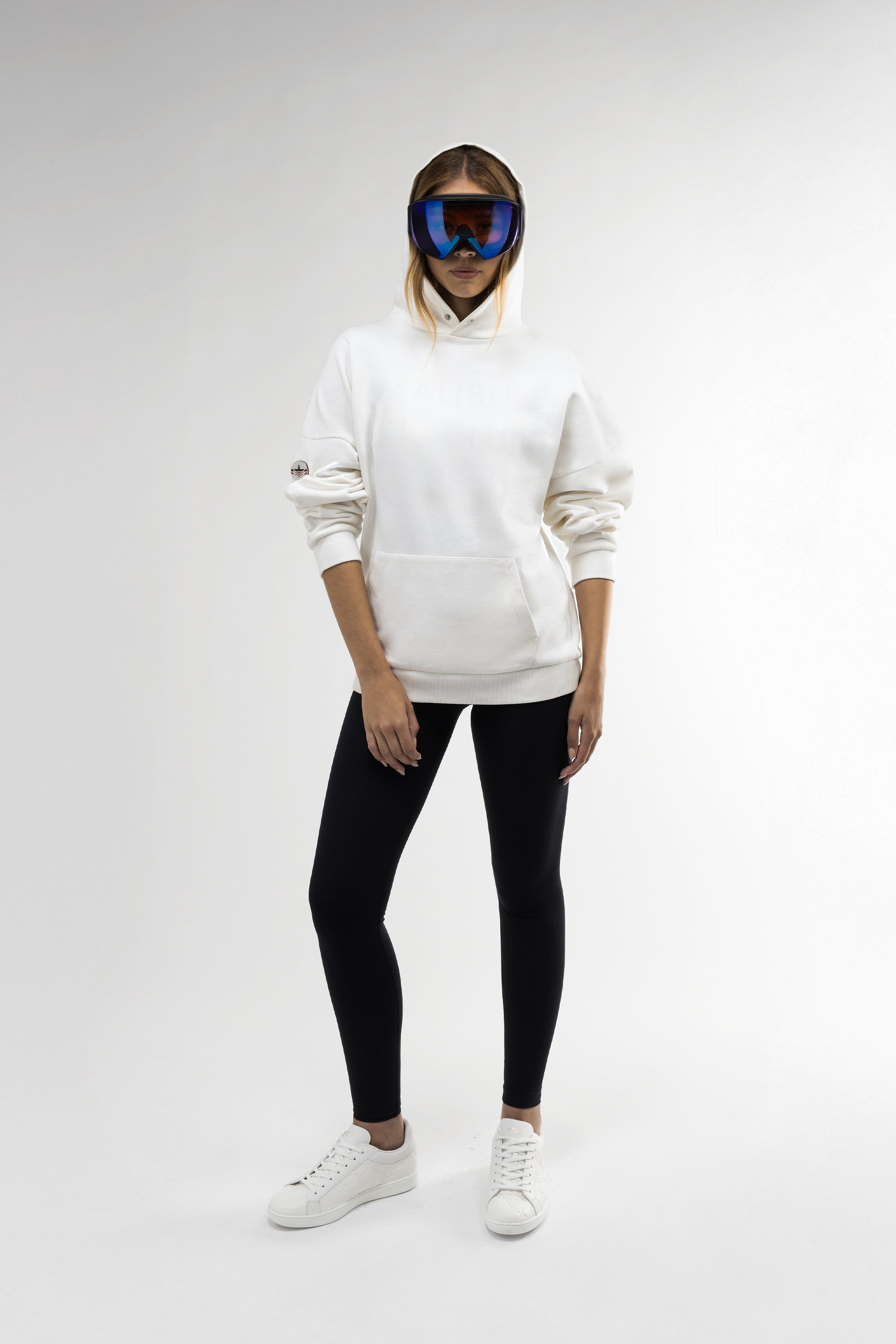 Classic 3D Hoodie White