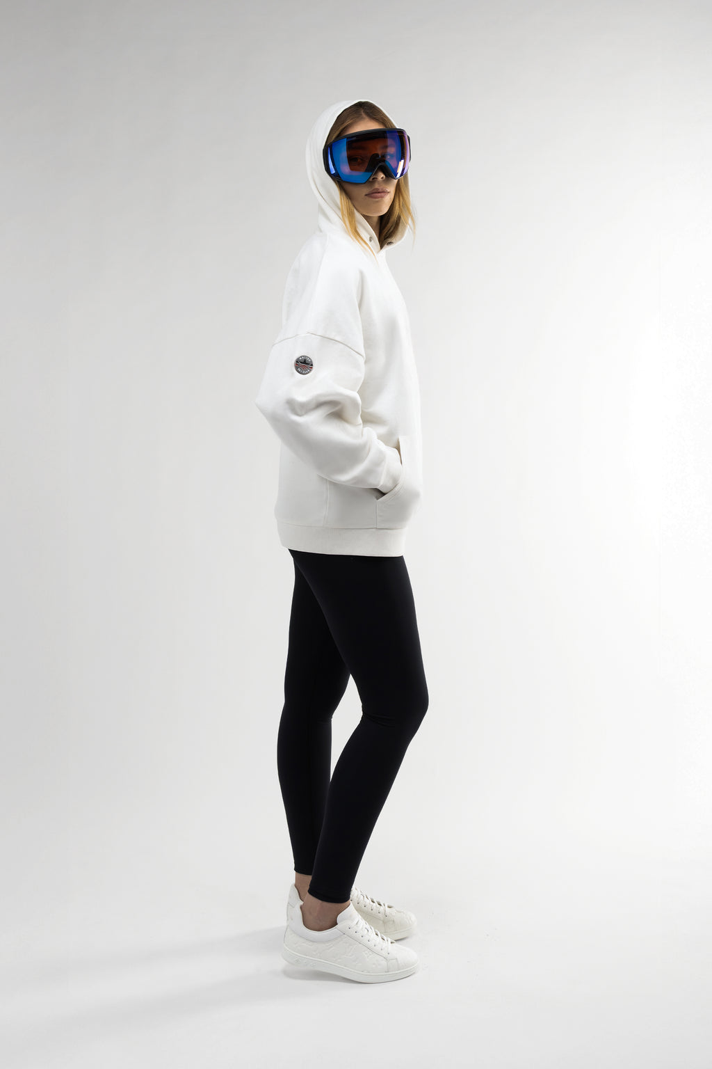 Classic 3D Hoodie White