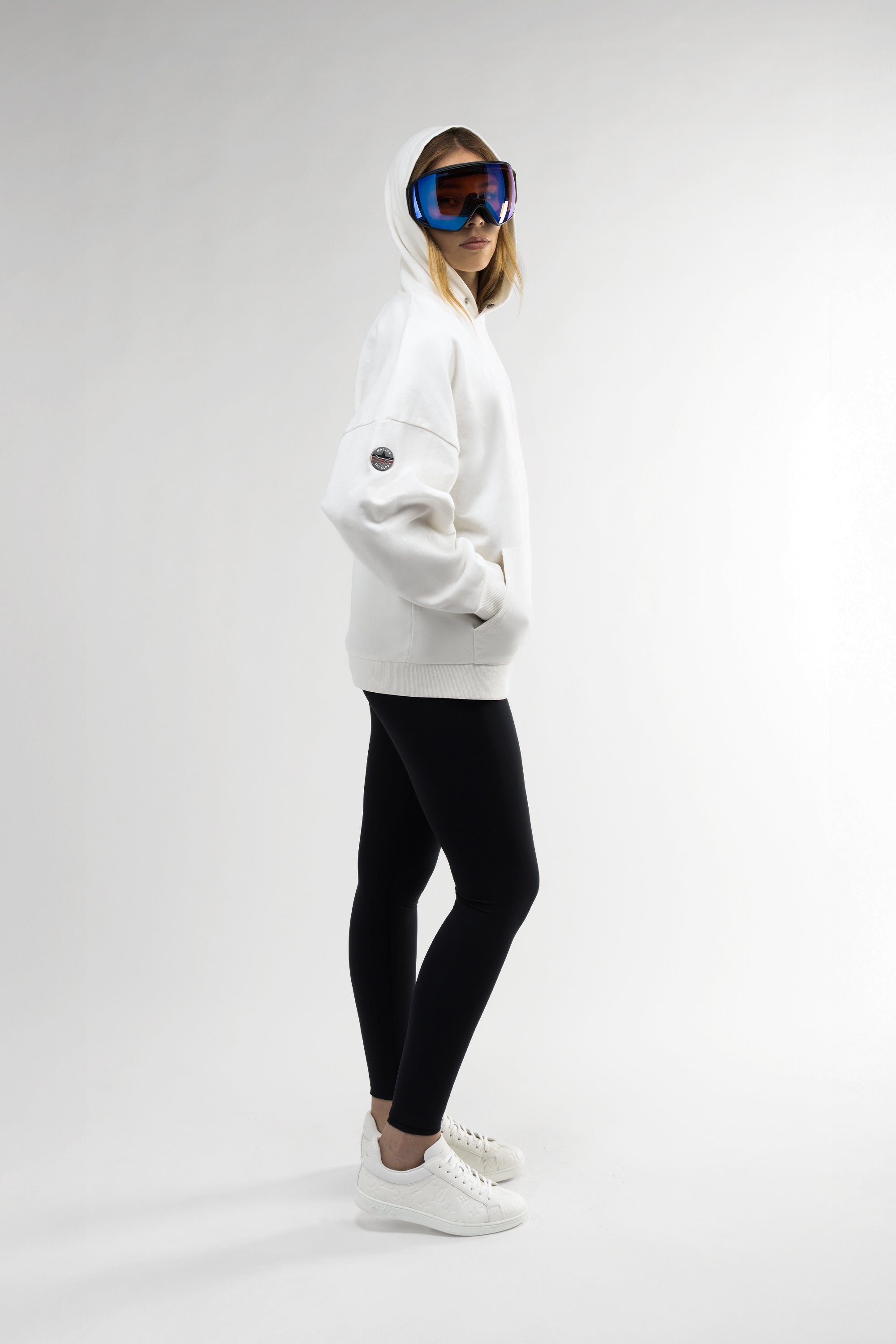Classic 3D Hoodie White