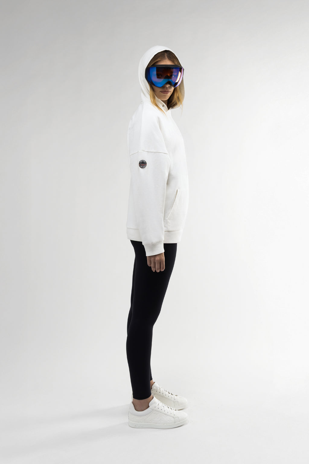 Classic 3D Hoodie White