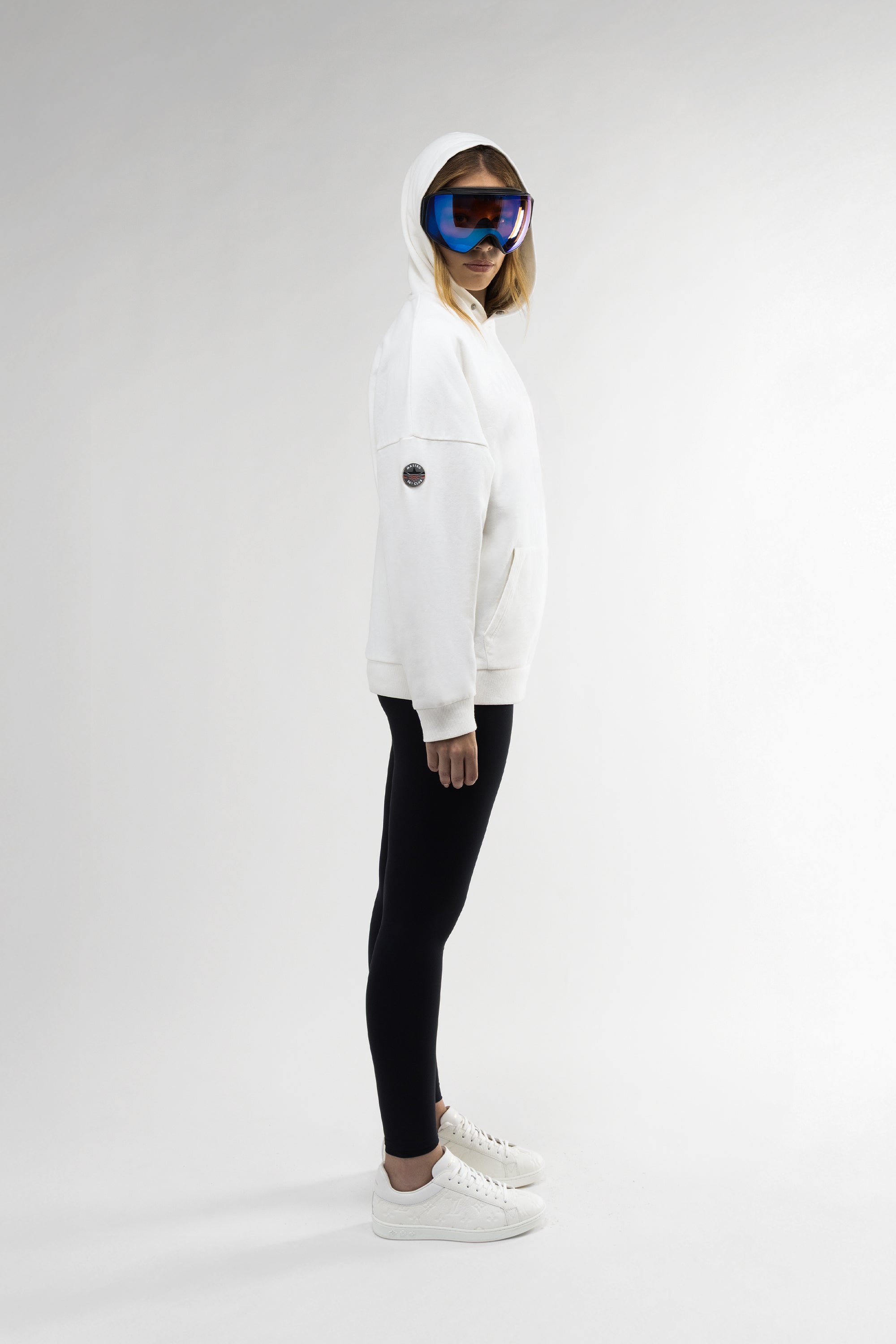 Classic 3D Hoodie White